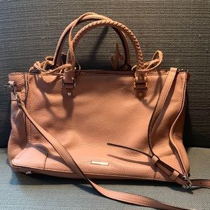 Rebecca Minkoff pale pink shoulder bag in like new condition